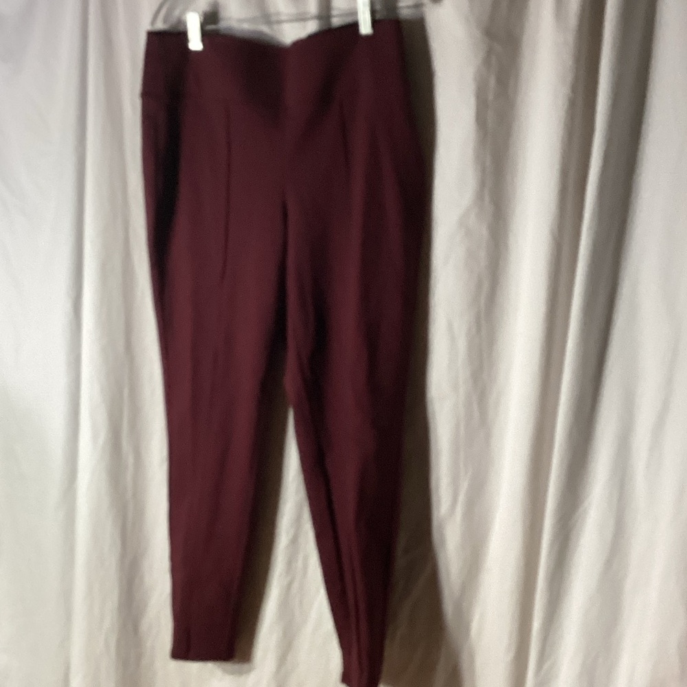 Burgundy NINE WEST Women's  Dress Pants